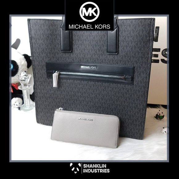 MICHAEL Michael Kors Handbags - MIchael Kors Kenly Tote & Jet Set Wallet Set